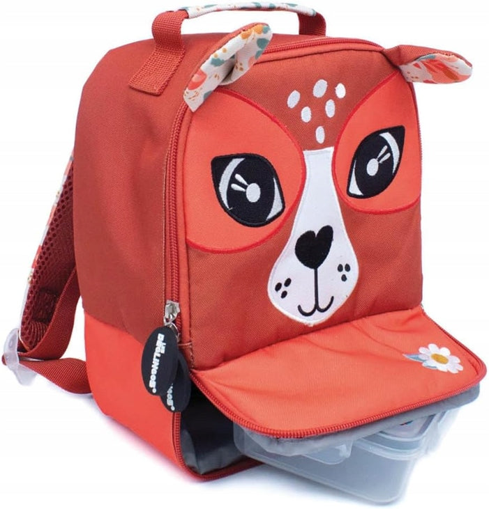LES DEGLINGOS izolowana torba termiczna lunchbox PLECAK