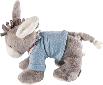 STERNTALER Âne Emmi DOUDOU avec BOÎTE À MUSIQUE 20 cm