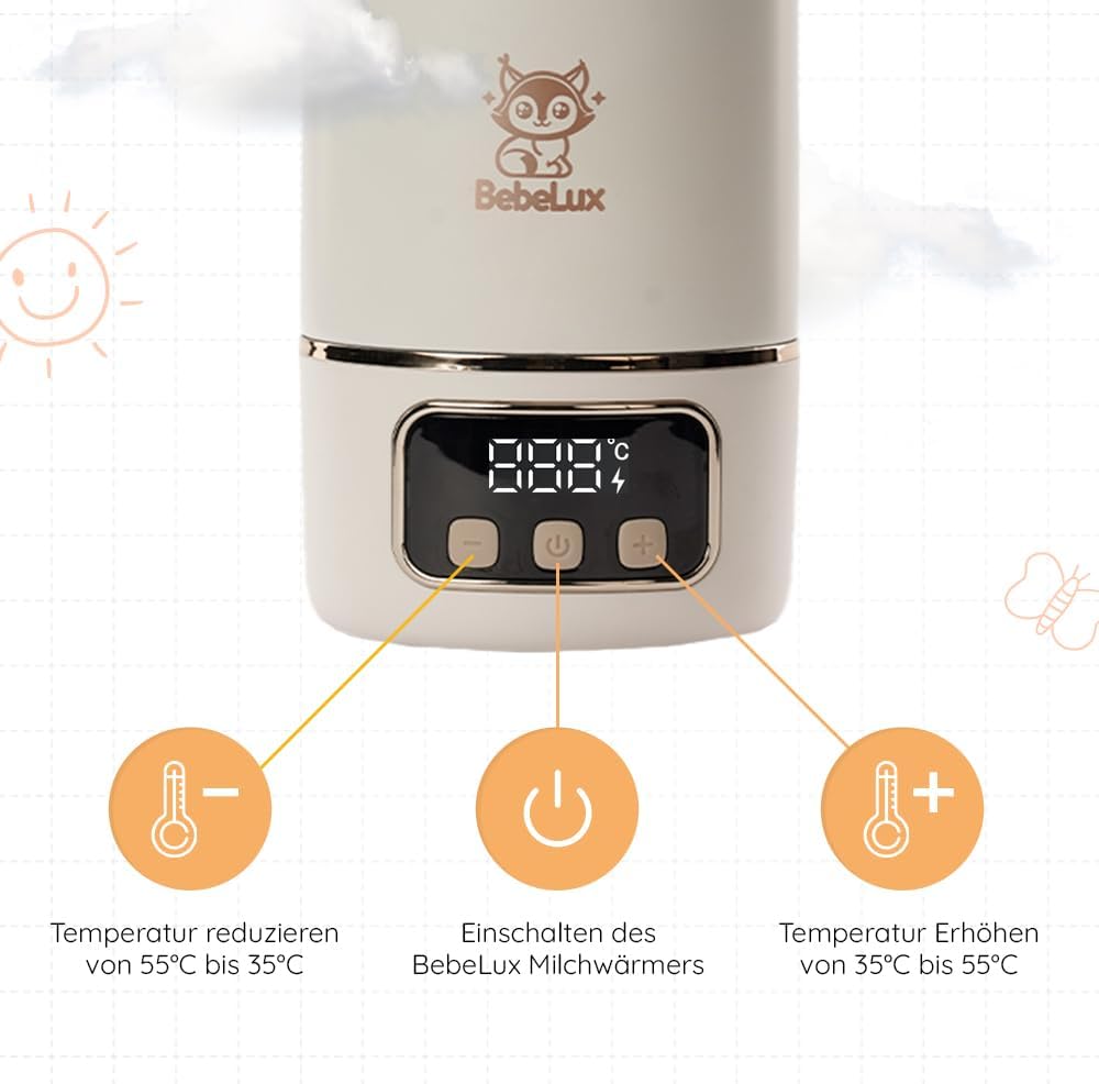 BEBELUX BebeWarm podgrzewacz PODRÓŻNY USB 3'
