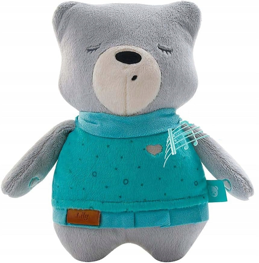 MyHummy šumivý plyšák s detekciou plaču MEDVEDÍK LILY 24 cm