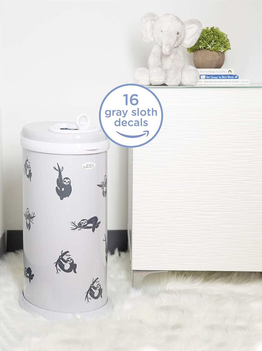 UBBI decorative stickers with sloth motif