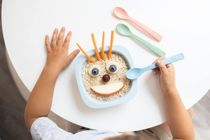 NIP Eat Green set de 3 lingurițe, 14 cm, 4 luni+