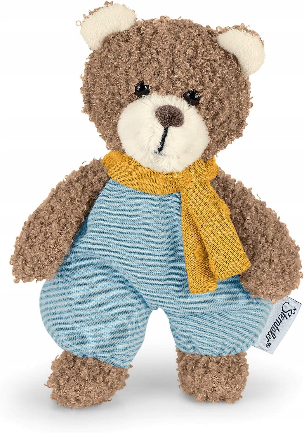 STERNTALER ursulețul Ben, jucărie de pluș cu zornăitoare, 17 cm „N