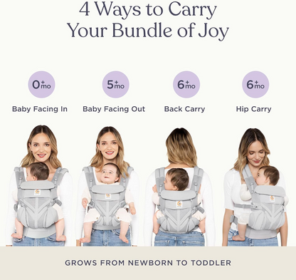 ERGOBABY OMNI 360 COOL AIR MESH marsupiu ergonomic 3,2-20,4kg