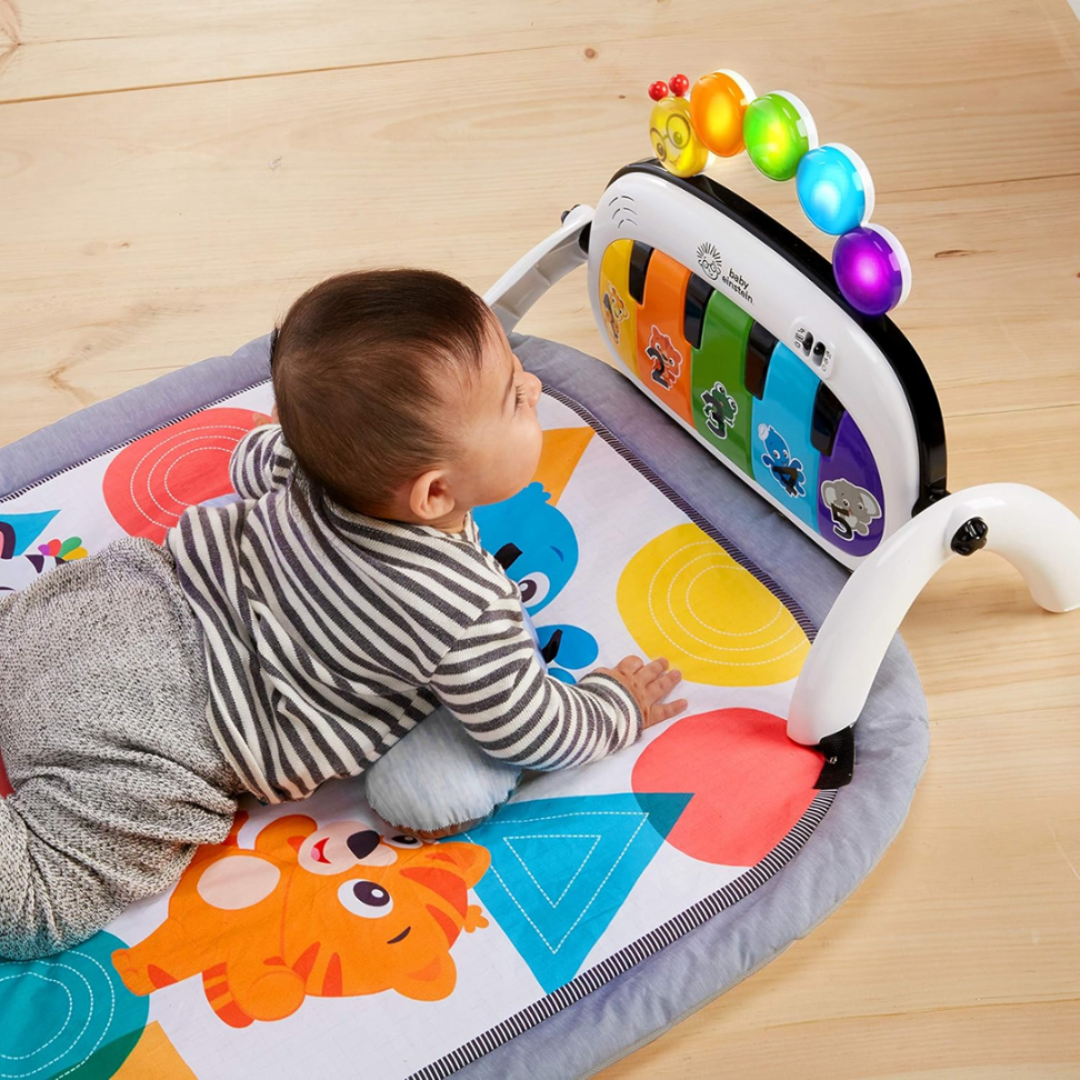 BABY EINSTEIN Kickin' Tunes 4 în 1 saltea educațională + jucării