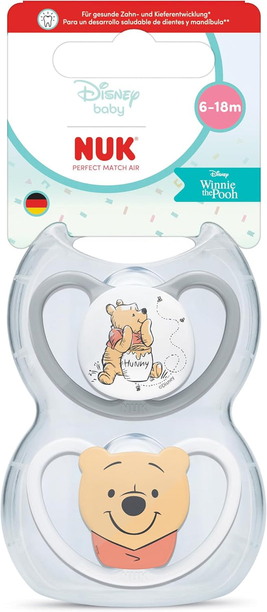 NUK Perfect Match Air suzetă de calmare 6-18m x2 DISNEY