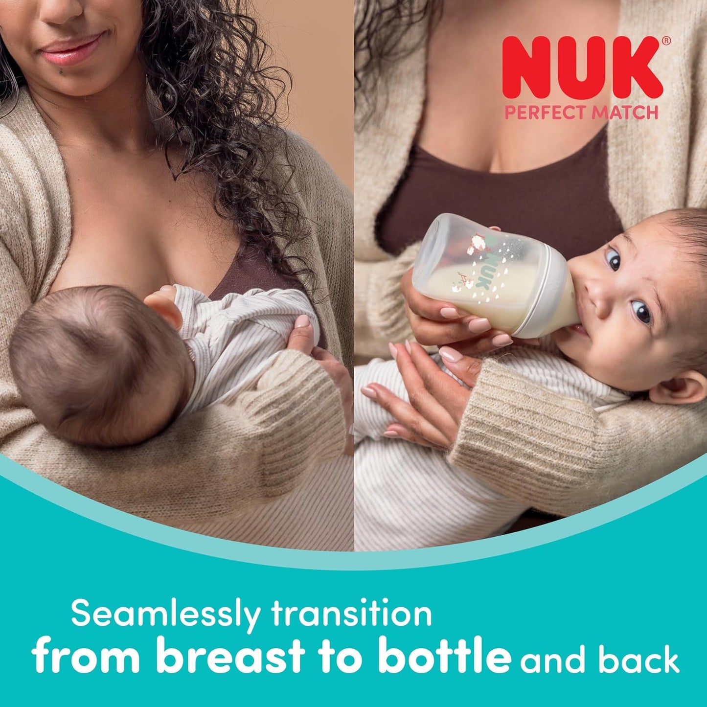 NUK Perfect Match smoczek 6m+ x2
