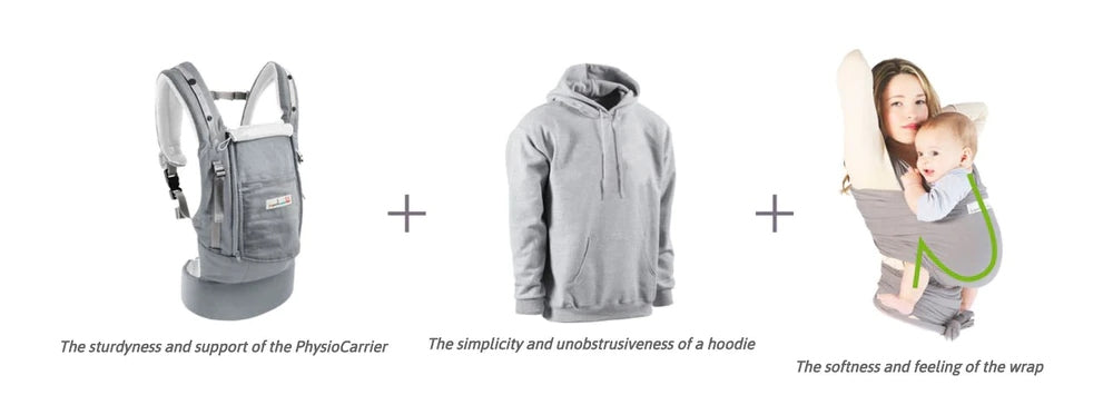 LOVE RADIUS ergonomic baby carrier with hood HOODIE CARRIER