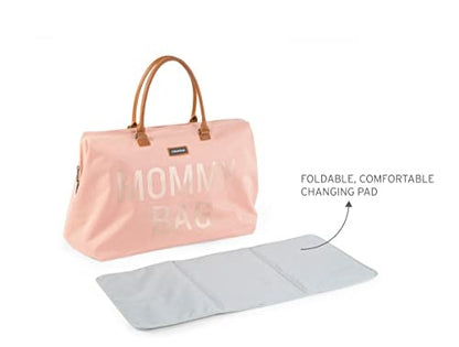 CHILDHOME Mommy Bag geantă pentru mamă cu saltea de înfășat