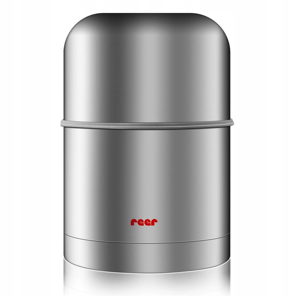 REER Warmhalteboxthermos for beverages and foodcolour silvercapacity 350 mldiameter 10 cm, height 14.5