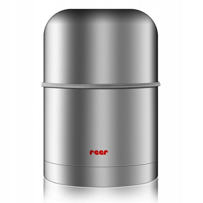 REER Warmhalteboxthermos for beverages and foodcolour silvercapacity 350 mldiameter 10 cm, height 14.5