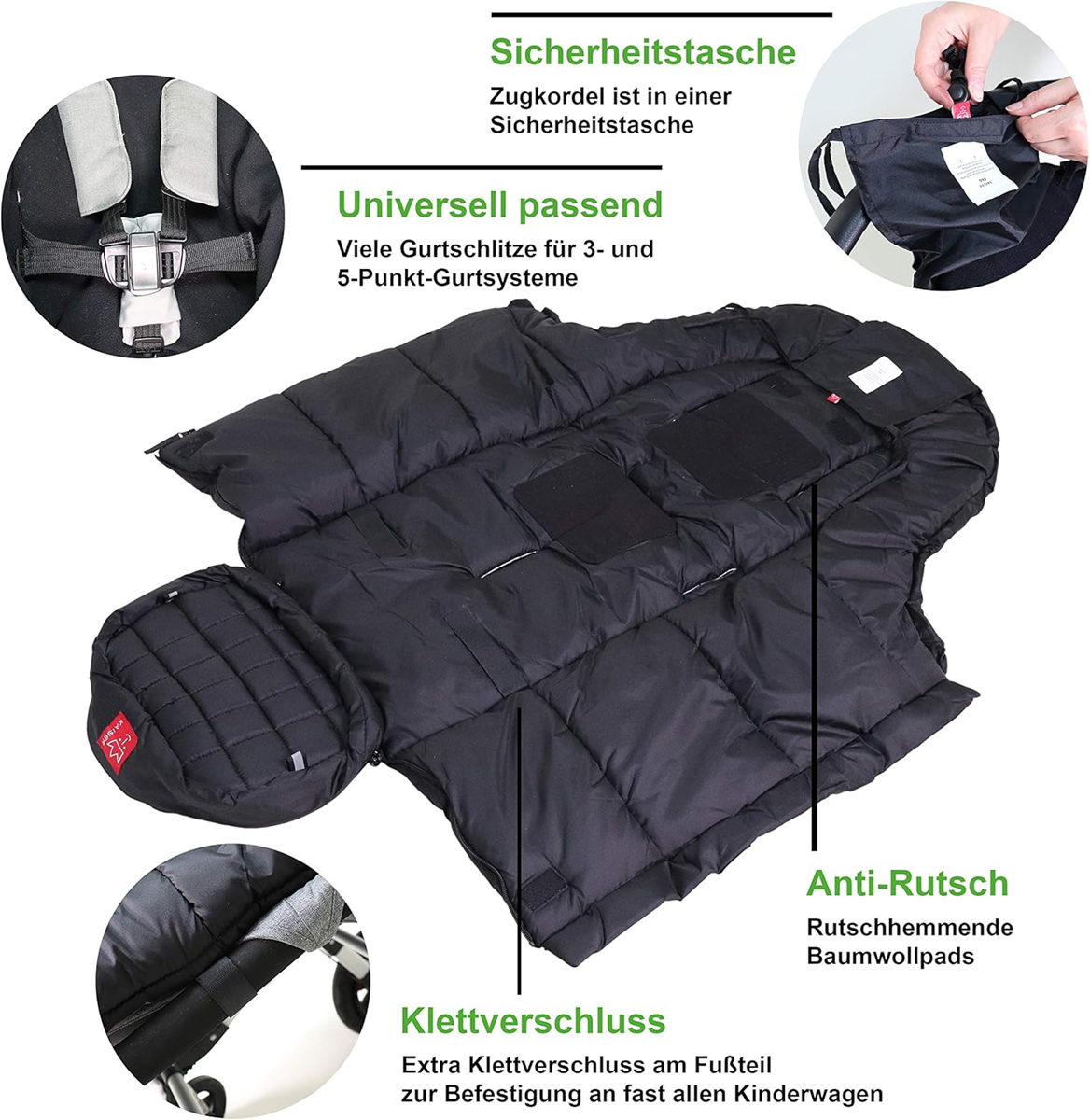 KAISER IGLU sac de dormit pentru cărucior 6-36 luni