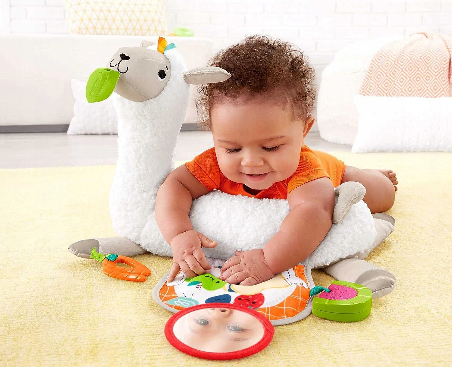 FISHER-PRICE GLK39 Lama do zabawy na brzuszku