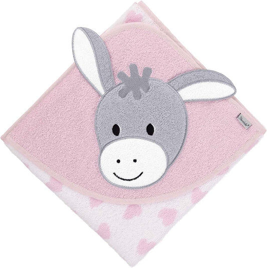 STERNTALER Emmi Donkey hooded bath towel