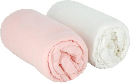 BABY CALIN cearșaf cu elastic x2 70x140