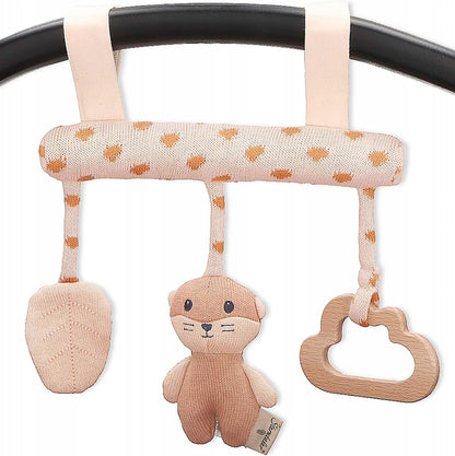 STERNTALER trapez zawieszka do wózka drewniany gryzak WYDRA OTTI 20 cm "N