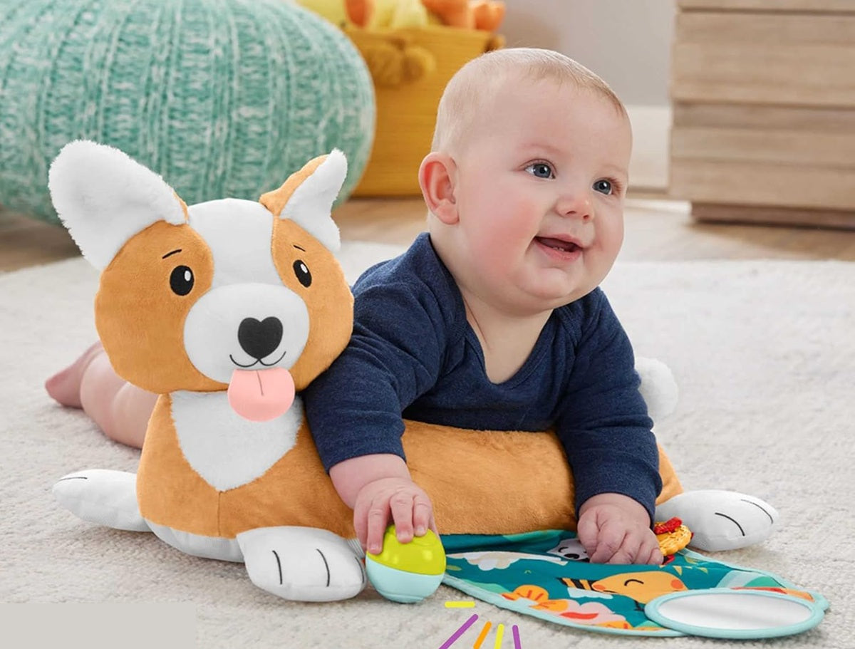 FISHER-PRICE HJW10 piesek do zabawy na brzuszku 29,2 x 43,2 cm