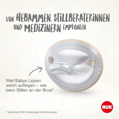 NUK MommyFeel cumlík x2 0–9 mesiacov