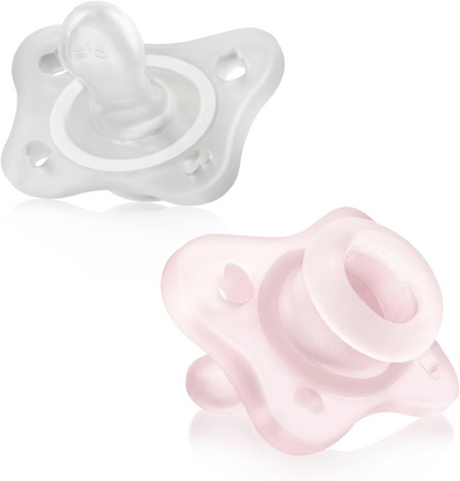 CHICCO PhysioForma suzetă x2 0-2 luni MINI SOFT