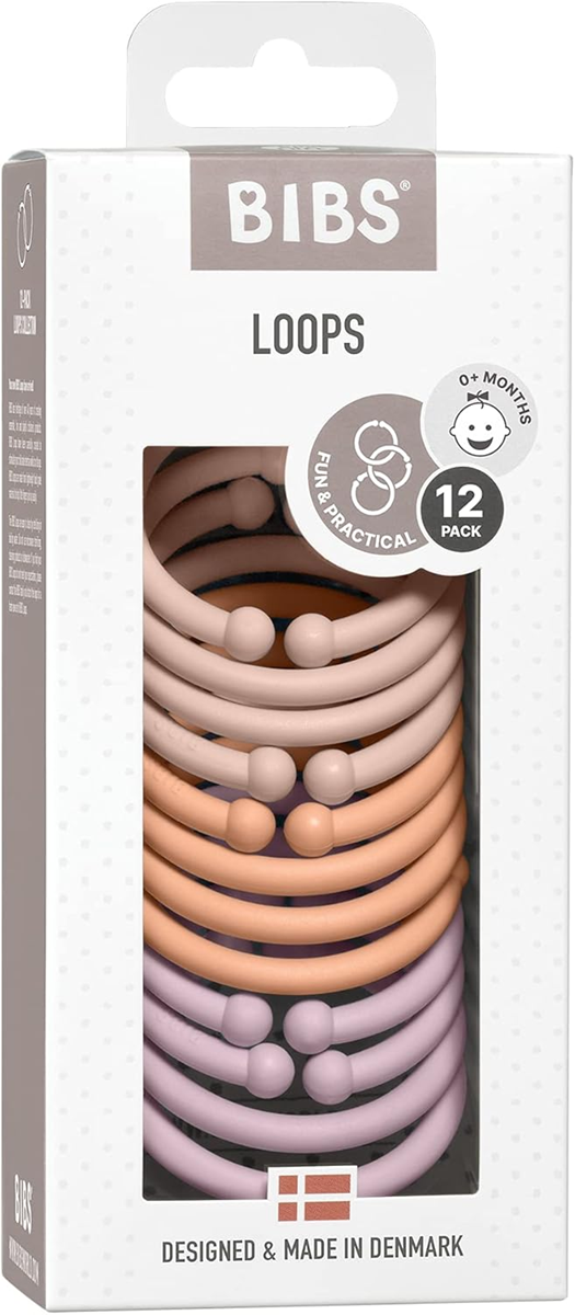 BIBS LOOPS 12x univerzální závěsky