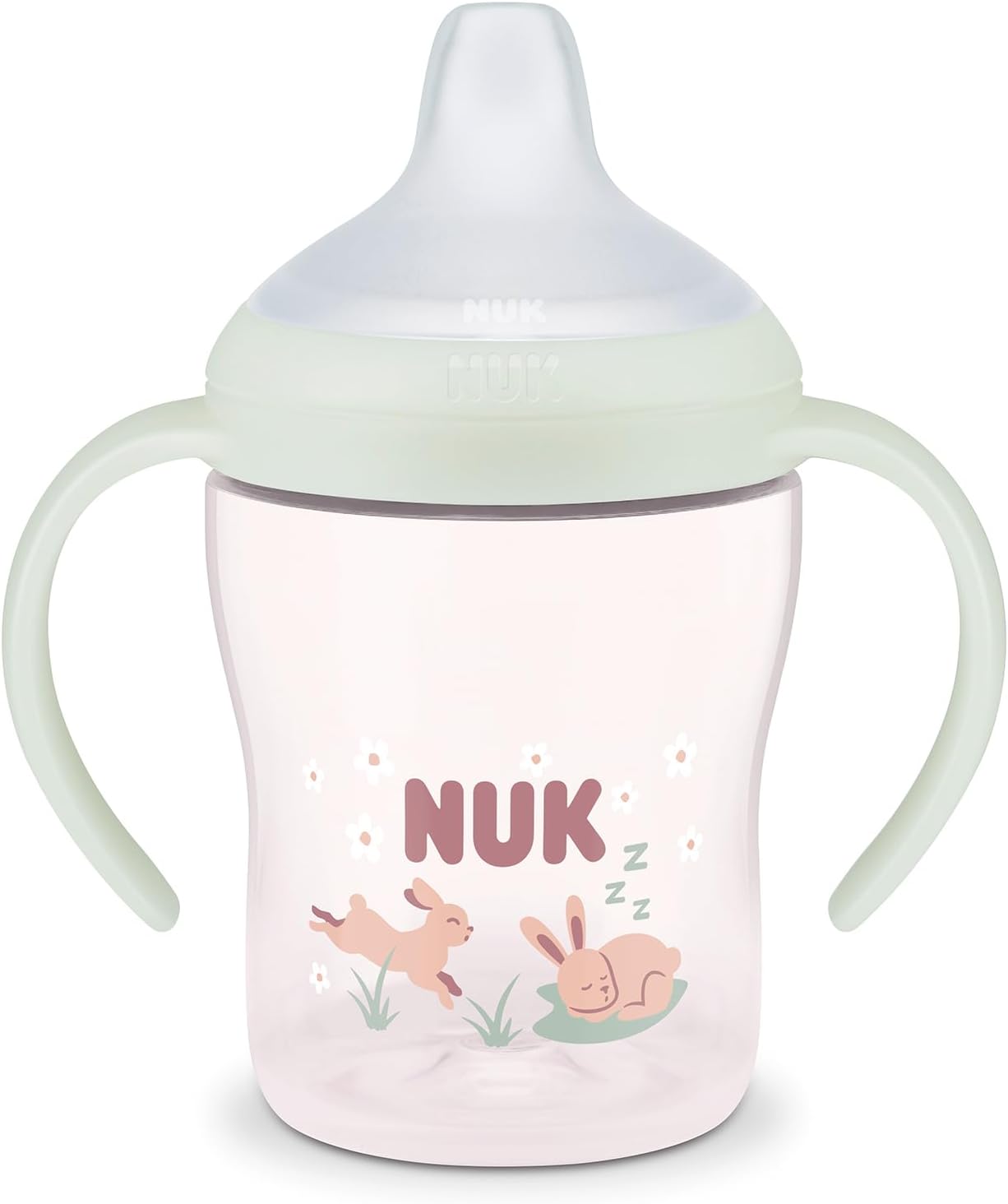 NUK Perfect Match kubek niekapek 150ml 6m+ ŚWIECI W CIEMNOŚCI