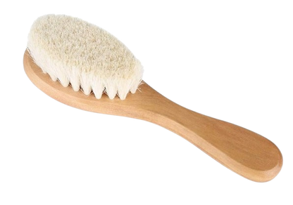 MUMUSUKI perie de păr din lemn cu peri de capră 0-6 m
