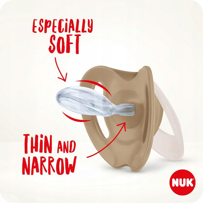 NUK STAR Day&Night soother x2, storage box