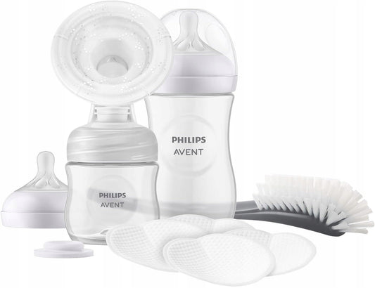 PHILIPS AVENT Natural SCF430/60 pompă manuală de sân + accesorii