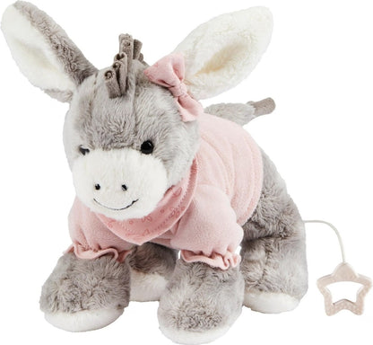 STERNTALER Măgărușul Emmi, jucărie de pluș cu cutie muzicală La-Le-Lu, 20 cm