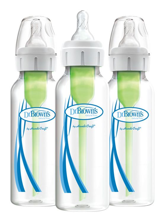 Butelka Dr.Brown's antykolkowa Opcje + wąska 3x 250 ml plastikowa