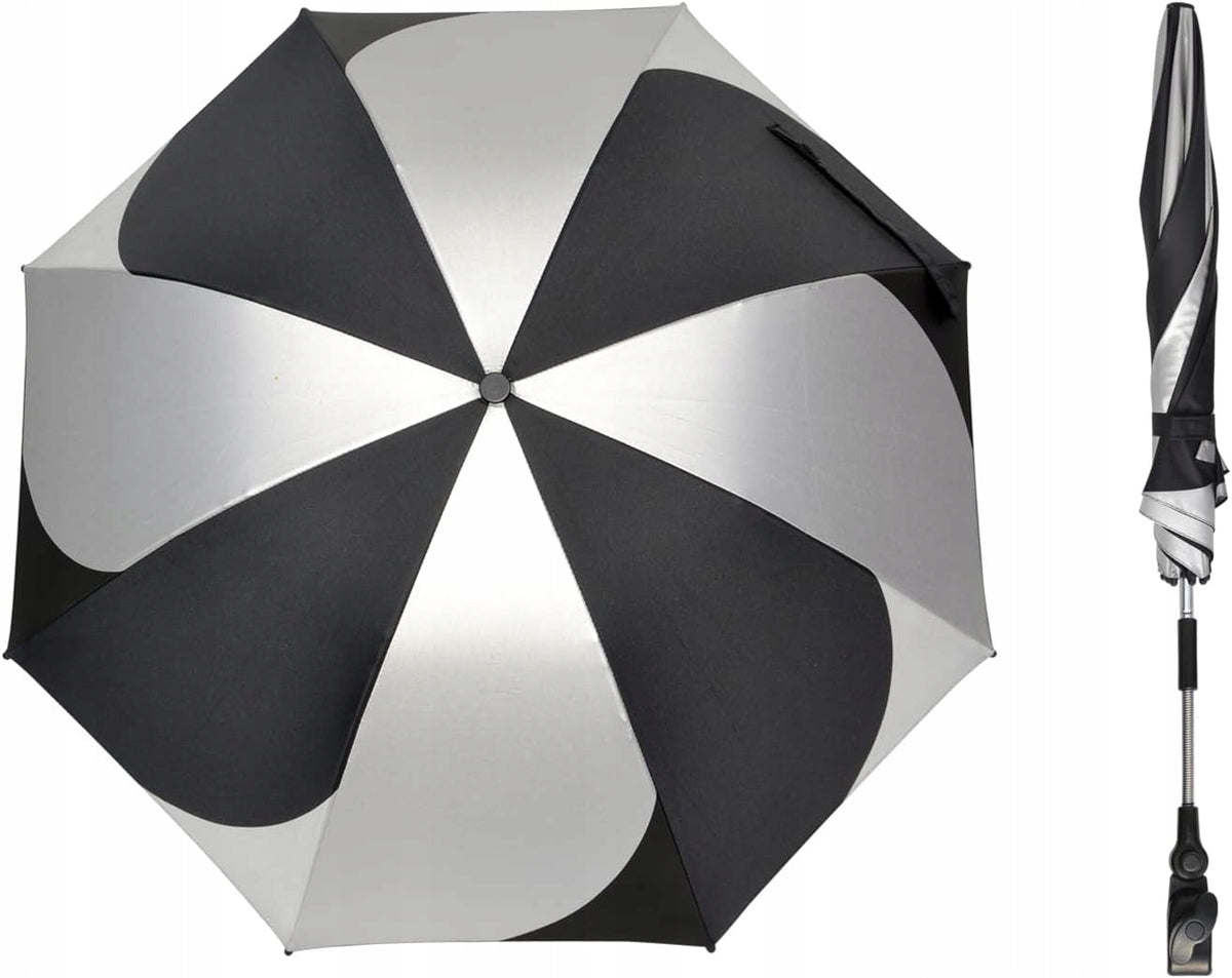 ZJ RIGHTprotective umbrella for pushchaircolour black and silverdiameter 74 cmheight 73 cmweight 500