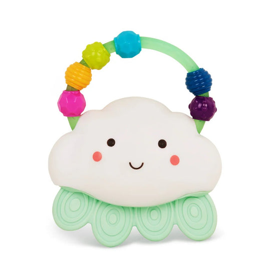 B.TOYS Rain-Glow Squeeze lampă din silicon cu jucărie dentiție NOR 11x13 cm