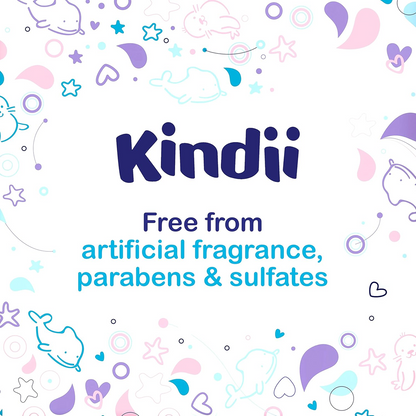 KINDII Pure Water 99 chusteczki nawilżane wodą x60