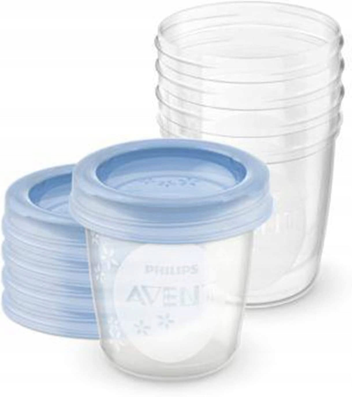 PHILIPS AVENT food containers x5 180 ml