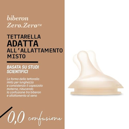 Suavinex Zero Zero biberon anticolici 180 ml S Light