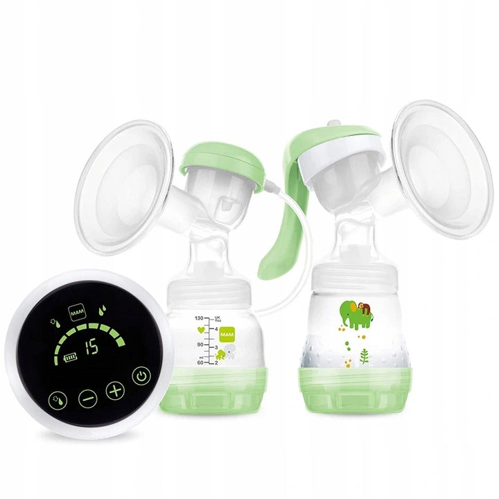 MAM Milchpumpe 2in1 Elektrisch + manuell