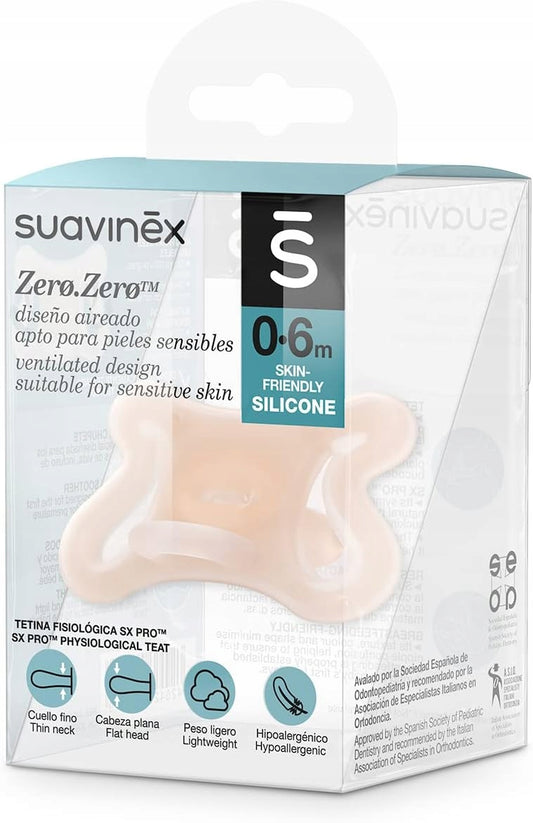 SUAVINEX sucette ZERO ZERO apaisante 0-6 mois SX PRO