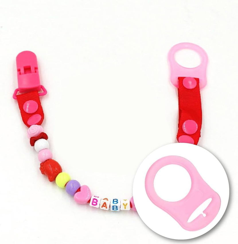 TADIPRI pacifier chain clips x 10
