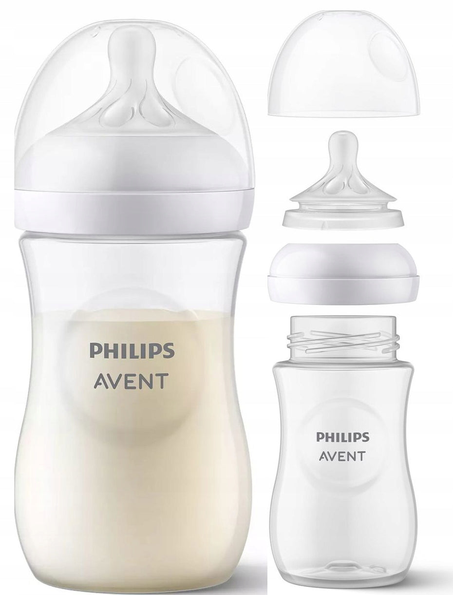 PHILIPS AVENT Natural RESPONSE butelka 260 ml 1msc+ x3