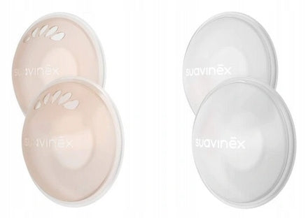SUAVINEX cupe pentru alăptare pentru colectarea laptelui + cupe de protecție