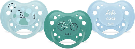 DODIE suzete anatomice 18m+ Bébé Ours x3