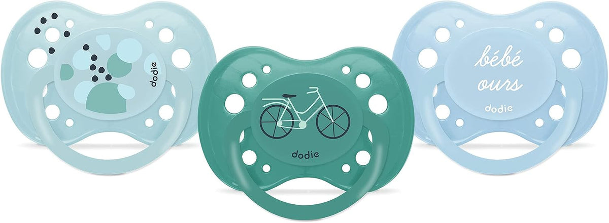 DODIE suzete anatomice 18m+ Bébé Ours x3