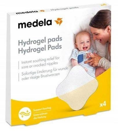MEDELA hydrożelowe nakładki na obolałe brodawki x4