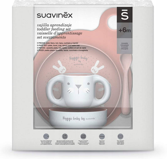 SUAVINEX sada nádobí 5ks HYGGE 6m+