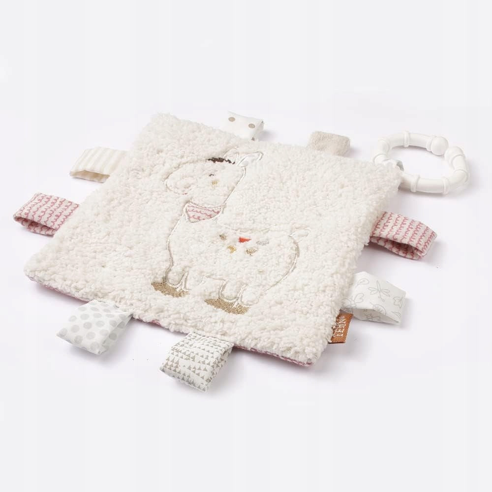 FEHN Peru rammelende knuffeldoek LAMA