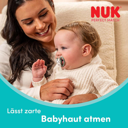 NUK Perfect Match Air smoczek uspokajający 6-18m x2 DISNEY