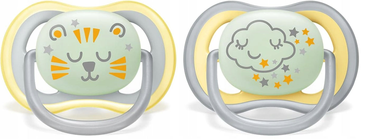 PHILIPS AVENT Ultra Air Night suzete x 2 18luni+ strălucitoare