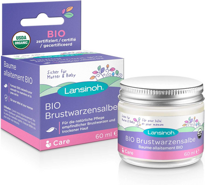 LANSINOH BIO unguent pentru mameloane destinat mamelor 60ml
