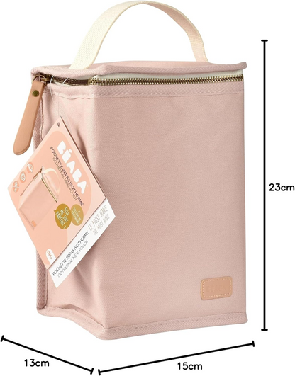 BEABA insulated bag for bottles and food, 15 x 22 cm