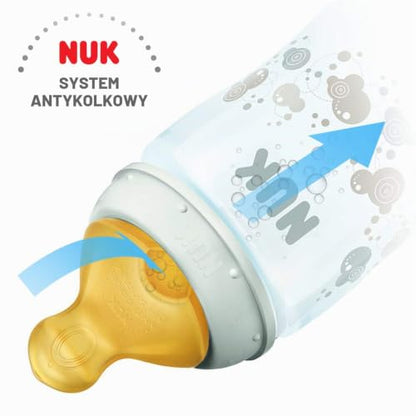 NUK First Choice Plus tetine din latex L x2 pentru hrană densă